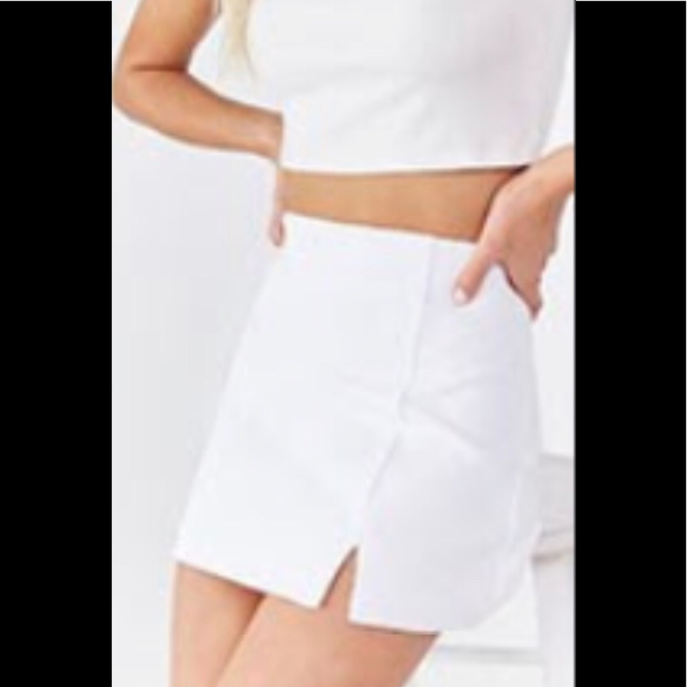 Forever 21- White Skirt